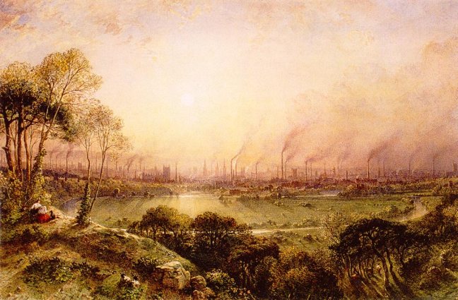 Manchester_from_Kersal_Moor_William_Wylde_(1857)
